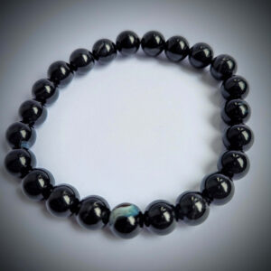 Black Agate Crystal Bracelet Wexford (1)