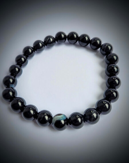 Black Agate Crystal Bracelet Wexford (1)