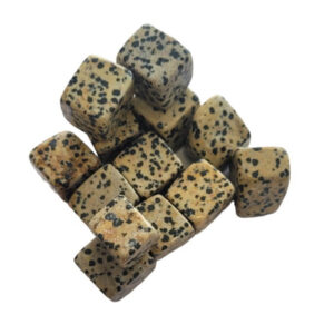 Dalmation Jasper Tumblestone Cubes Crystal Wexford