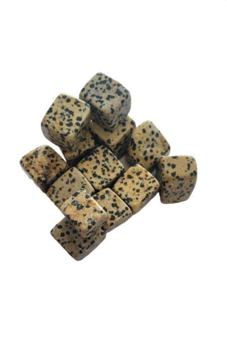 Dalmation Jasper Tumblestone Cubes Crystal Wexford