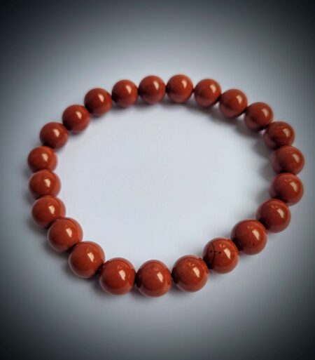 Red Jasper Crystal Bracelet 8mm Wexford (1)