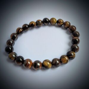 Tiger's Eye Crystal Bracelet 8mm Wexford (1)