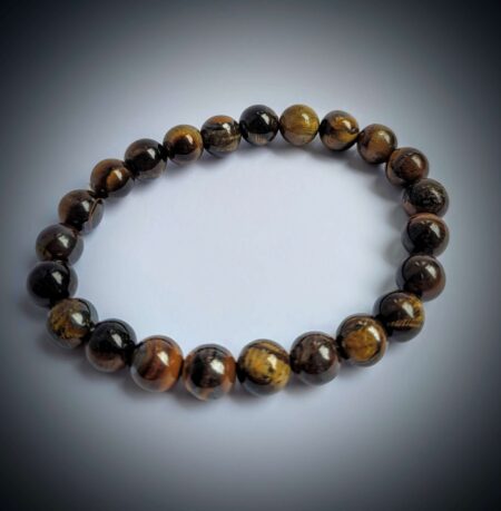 Tiger's Eye Crystal Bracelet 8mm Wexford (1)