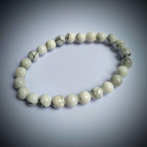 White Howlite Crystal Bracelet Wexford (1)