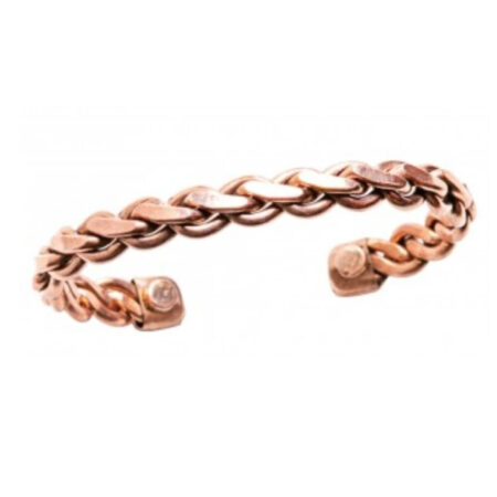 Magnetic Pure Copper Plaited Cuff Bracelet